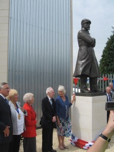 The unveiling of Samuel Cody
